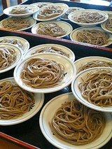 文楽 皿そば食べ放題