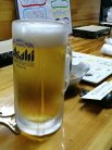まずは生ビールでしょ!