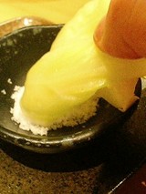 お塩でいただきます