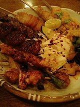 地鶏亭 焼き鳥盛合せ