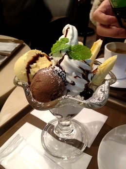 サンマルクカフェ チョコバナナフラッペ