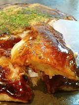 お好み焼道場 豚焼(470円)2