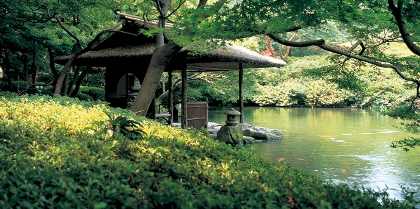 八芳園・庭