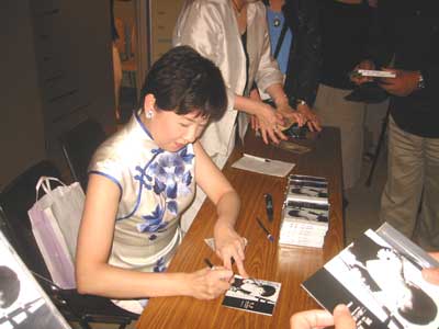 劉鋒さんサイン会