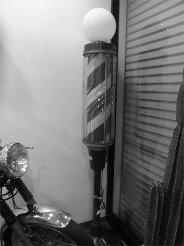昭和 レトロ サインポール : ヘアー・スペース・リラックス日記