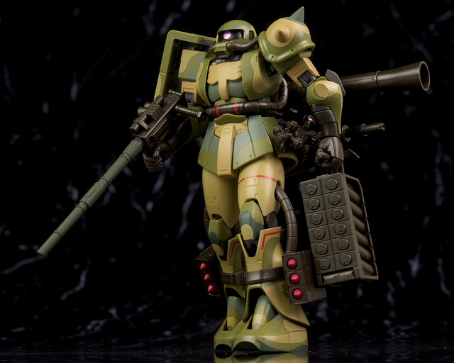 ROBOT魂 湿地帯戦用ザク ver. A.N.I.M.E. レビュー : はっちゃか