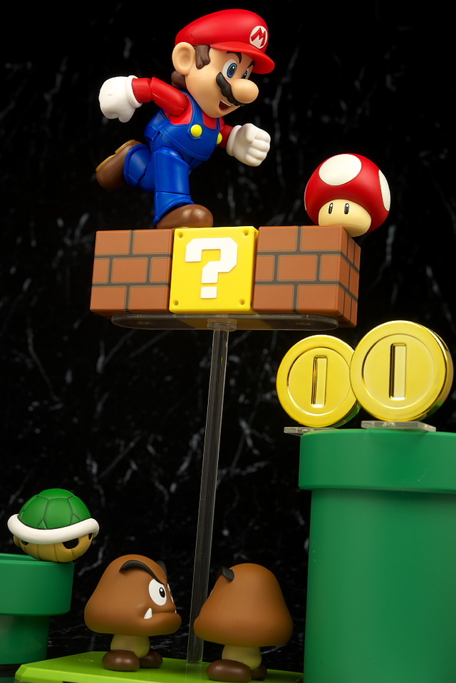 フィギュアーツ スーパーマリオ あそべる!プレイセット レビュー