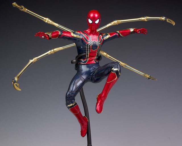 ホットトイズ　アイアンスパイダー　美品　箱少ダメージあり