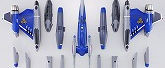 DX超合金 VF-25Gメサイアバルキリー(ミハエル・ブラン機)リニューアルVer.用トルネードパーツ”