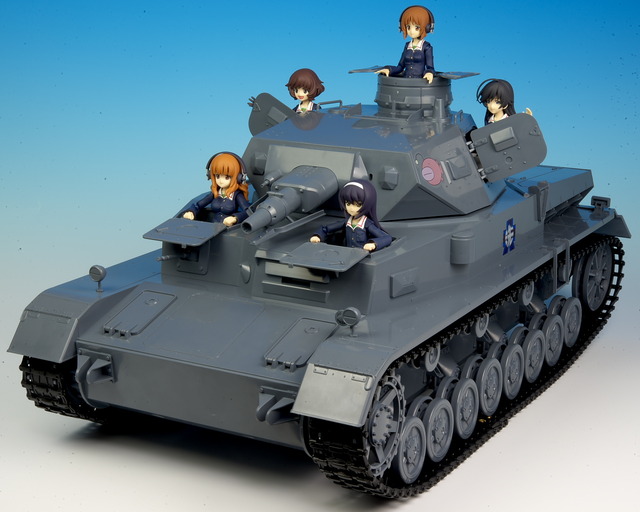 figma Vehicles ガルパン IV号戦車 D型 本戦仕様 1/12|コミック figma Vehicles ガルパン IV号戦車 D型 本戦仕様 1/12|コミック