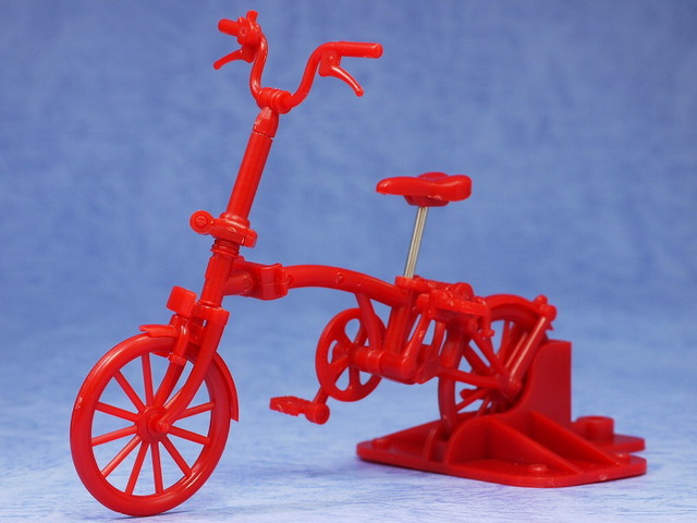 BROMPTON折りたたみ自転車プラスチックキット(ホビージャパン10年10月号付録) レビュー