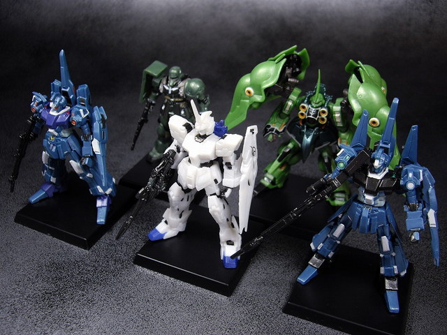 バンダイ DG（デジタルグレード） 機動戦士ガンダムUC1 全5種