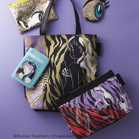 うる星やつら／ANNA SUI／eyeポーチ ANNA SUIと『うる星やつら』『パタリロ！』のコラボアイテム