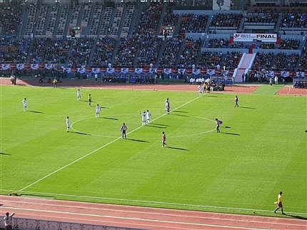 試合開始