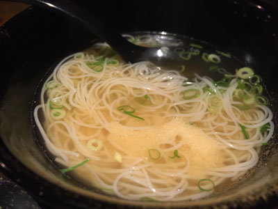 姫路 のれん街 ガンガングビグビ本舗 にゅうめん