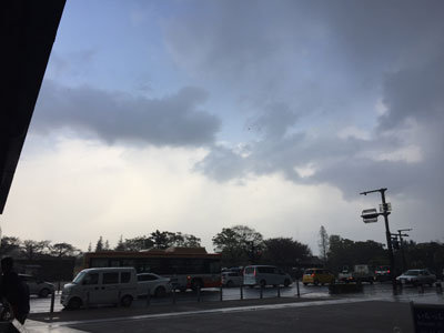 姫路城 観桜会 2018 雨
