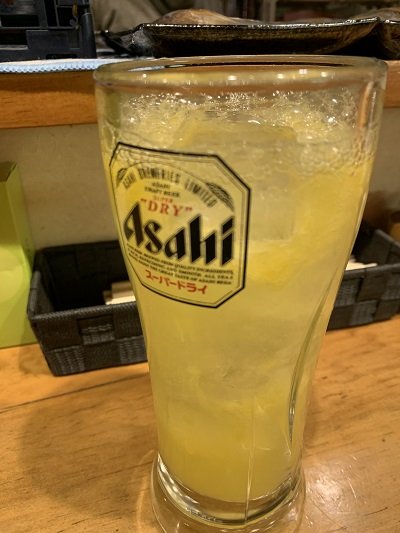 姫路 立呑み かめきち 生搾りチューハイ