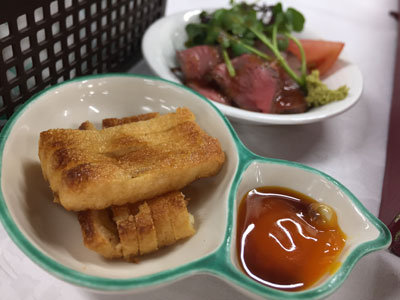 播磨美酒美食の宴 2018 酒肴 うす揚げ