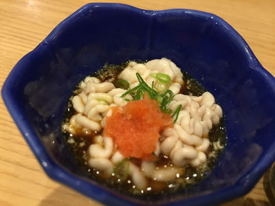 大阪 さかなやのmaru寿司 白子ポン酢