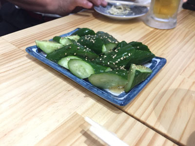 姫路 肉酒場 肉のまるまさ やみつききゅうり