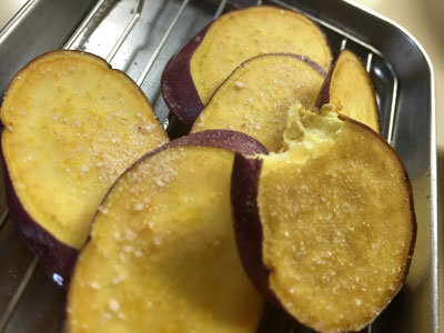 明石 立吞み 吞べえ さつまいも素揚げ