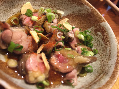 姫路 野里 とり料理 はしもと ひねタタキ