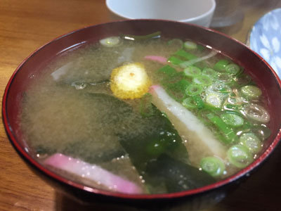 神戸 食堂 出雲食堂 味噌汁