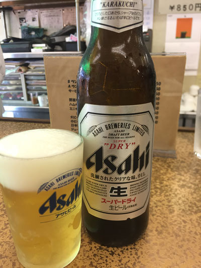 神戸 新開地 洋食 金プラ 瓶ビール