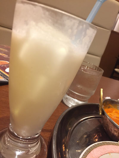 明石 カレー パピオス DEEP MAHAL ラッシー