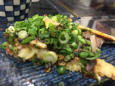 姫路 お好み焼き 牡蠣鉄板 matsumoto イカネギ