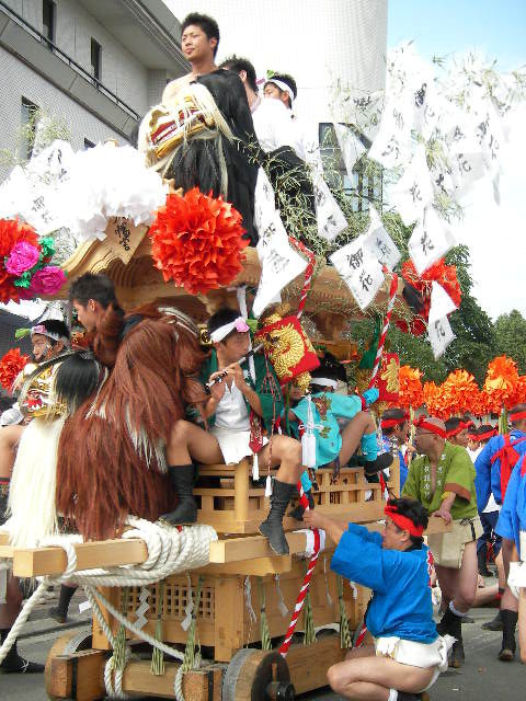 けんか祭り 獅子