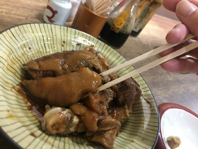 神戸 元町 大衆酒場 すず 名物 豚足
