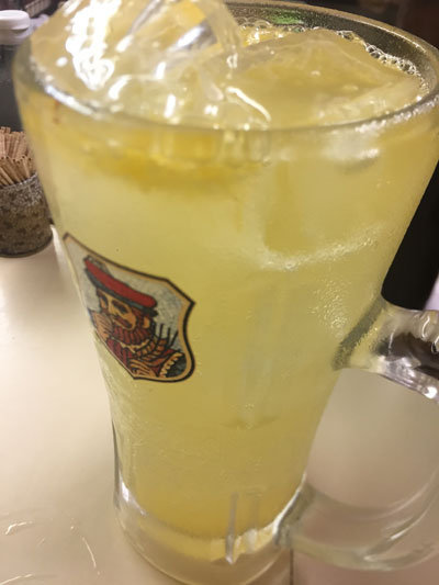 明石 立呑み 呑べえ オレンジチューハイ
