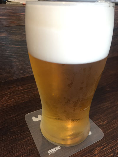 滝の茶屋 KOBE SEVENTH CAFE 生ビール