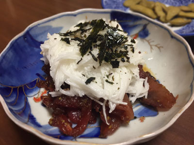 姫路 主水 マグロ山かけ