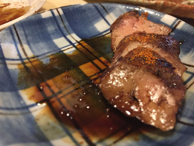 姫路 西井のやき鳥一番 肝焼き