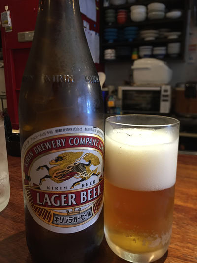 姫路 お食事処 官兵衛 瓶ビール
