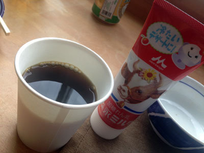 姫路 ラオス食堂 コーヒー ミルク