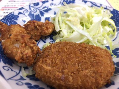 明石 台湾料理 群ちゃん ランチ 揚げ物