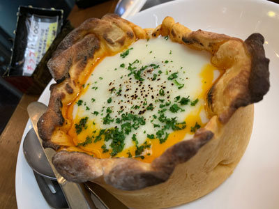 姫路 イタリアンMARUMASA 立町 チーズフォンデュピザ
