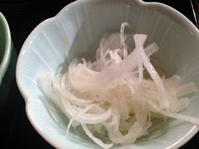 西明石 居酒屋 じゃい庵 大根ツマ