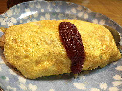 神戸 食堂 出雲食堂 オムライス