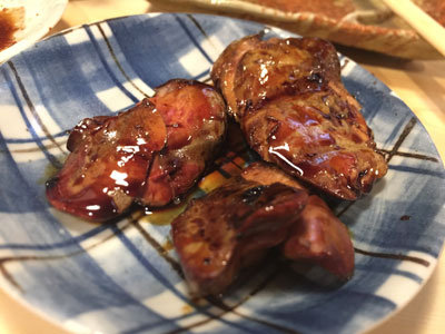 姫路 西井のやき鳥一番 肝焼き