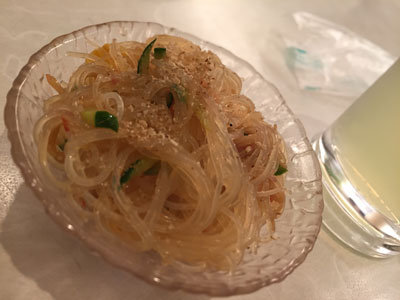 姫路 居酒屋 おばはん 春雨サラダ