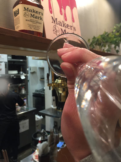 明石 ステーキ酒場 MORISHIN スパークリングワイン