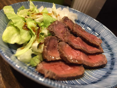 姫路 立呑み めぐみ家 ロースとビーフ