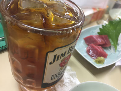 明石 立呑み 呑べえ お茶