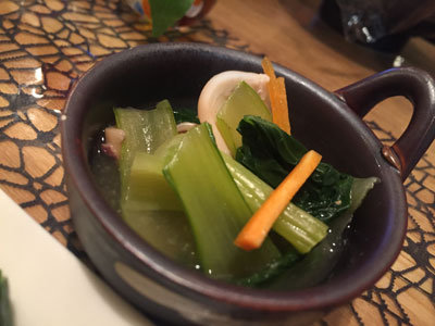 姫路 おばんざい eん イカと菜っ葉