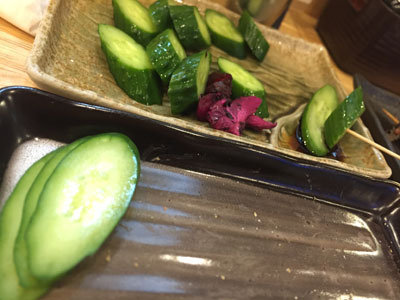 胡瓜に胡瓜