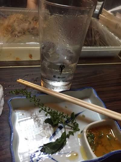 姫路 路地裏 居酒屋 慶 チューハイレモン